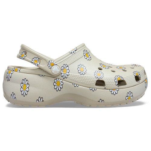 Crocs Classic Platform Floral Clog